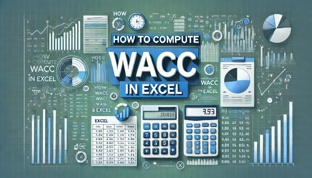 How to Compute WACC in Excel