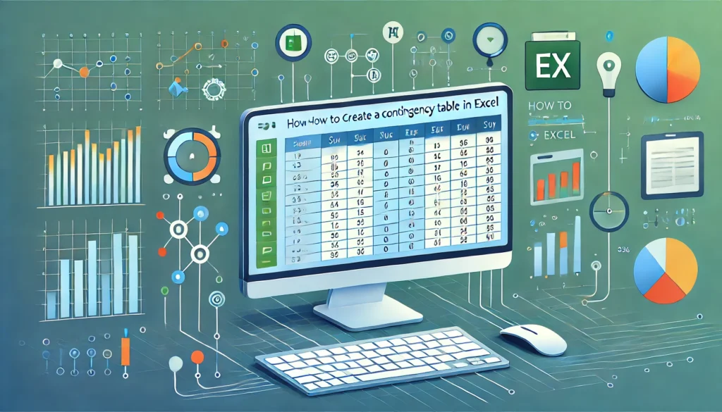 How to Create a Contingency Table in Excel